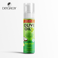 Forte tenue sans écaillage mousse pour cheveux dompte les frisottis et enveloppes produit coiffant pour cheveux bouclés pour cheveux noirs