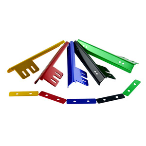 Soporte para matrícula de aleación de aluminio Poyracing, abrazadera de 205 mm para vehículos modificados, uso general - Product Image 5
