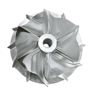 Rueda de Compresor Turbo de Aluminio Billet Fresada por CNC de 6+6 Aspas 52.56/68.1mm, Piezas de Reparación para Turbocompresor - Product Image 6