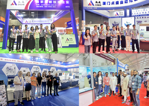 Tầm nhìn vàng mạ Lapel pin máy làm màu sơn pha chế máy - Product Image 4