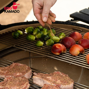 EGG KAMADO - Kit de herramientas para barbacoa con sistema de cocción <span class=keywords><strong>Divide</strong></span> & <span class=keywords><strong>Conquer</strong></span>, apto para parrillas de 18 a 26 pulgadas - Product Image 2