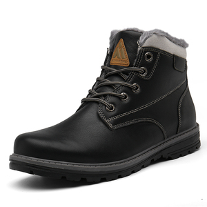 Botas de Nieve Unisex <span class=keywords><strong>Mishansha</strong></span> para Invierno, Cálidas, Impermeables, Antideslizantes, de Cuero Nubuck, con Entresuela de EVA y Forro de Piel - Product Image 1