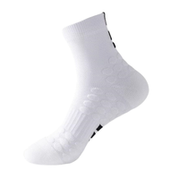 Chaussettes à semelle bouclée respirantes et douces, matériau extensible durable, adaptées à une utilisation sportive prolongée