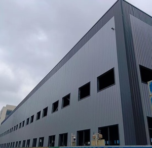 Large Span Prefabricated Steel Structure Building Steel Frame Workshop Warehouse - Product Image 2