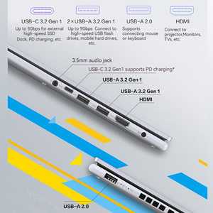 Vivobook Ultrabook de Alto Rendimiento con Pantalla 2.5K de 16 Pulgadas, Core I9, Diseño Elegante, Ligero y Batería de Larga Duración para Negocios 10 Bus - Product Image 5