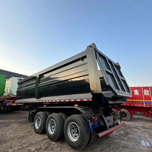 Remolque Hidráulico de 3 Ejes con Volquete Trasero de 40m³ en Venta - Product Image 5