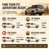 Accessoires de camion fabriqués en Chine, directement de l'usine : Capot de camping pour BYD SHARK 6 avec auvent de pick-up et capot de benne.