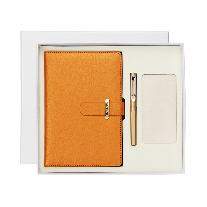 Ноутбук Классический корпоративный подарочный набор включает 10000mAh Power Bank и знак пера