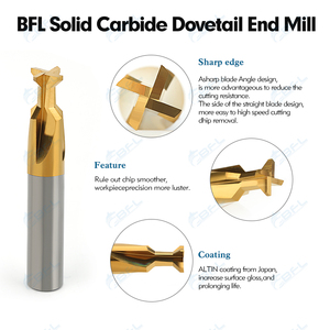 Bfl vonfram thép <span class=keywords><strong>dovetail</strong></span> Sharp End Mill Cutter <span class=keywords><strong>dovetail</strong></span> rãnh phay cắt Công cụ cắt endmill Cutter - Product Image 3