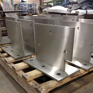 Produk logam kustom OEM pelat baja Laser layanan pemotong Las lembaran pembentuk Fabrikasi Logam Teknik - Product Image 4