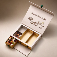 Boîte d'emballage de chocolat de luxe, boîtes personnalisées pour bonbons, cadeaux