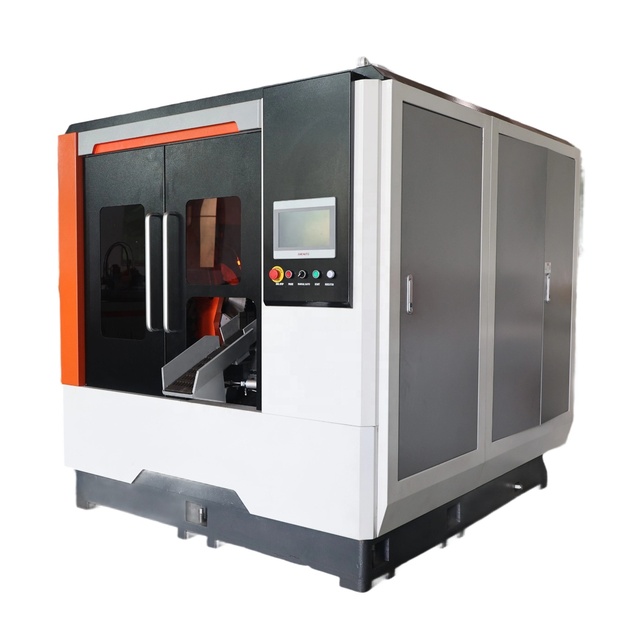 KS90CNC  High-strength Steel  Large-diameter Precision Component Automatic Feeding Cold Saw Cutting Machine