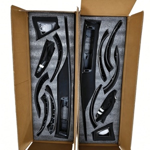 Set di 10 Pezzi in Fibra di Carbonio per Interni BMW Serie 3 F07 F10 F15 F22 F30 F34 F36 F82 F87, Copertura Decorativa per Cruscotto Stile M - Product Image 6