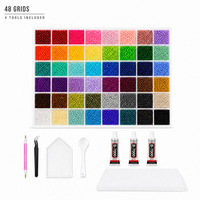 Strass en cristal de verre à dos plat thermocollants, 48 emplacements avec adhésif, pour shorts, cardigans, pulls, gilets, chaussures et épingles à cheveux