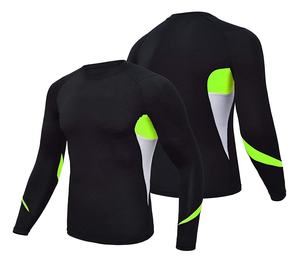 OEM Design Compression MMA Rash Guard Custom Made MMA Rash Guard Personnalisé Sublimé Imprimé Mens Rash Guard - Product Image 3