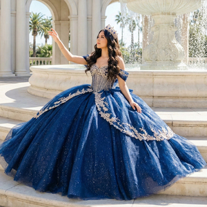 princess polly baby blue dress One Shoulder Navy Blue Bridesmaid Dresses Cheap Tulle Bridesamid Dress –  SheerGirl main image 0