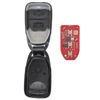 Xhorse XKHY20EN Llave Remota Universal de 3 Botones V2 de 2.ª Generación, Versión en Inglés, Compatible con la Generación de Códigos para VVDI MINI Key Tool Plus Pad