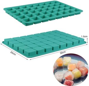 40 khoang Caramel vuông kẹo khuôn sô cô la Nấm cục khuôn Whiskey Ice Cube khay lưới fondant khuôn kẹo Silicone khuôn - Product Image 3