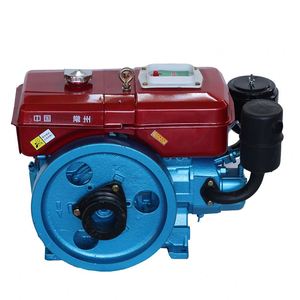 Moteur diesel monocylindre refroidi par eau pour tracteur agricole avec roulement et pompe, puissance 15 kW, nouveau modèle d'usine, vente chaude - Product Image 2
