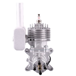 Motor de gasolina DLE30 de 30cc para avión RC, modelo de ala fija, monocilíndrico, dos escapes, refrigeración por aire, arranque manual, de un solo toque. - Product Image 1
