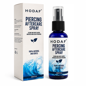 Piercing Aftercare Spray Solution Soothes Swelling Fast Healing for Ear Nose Eyebrow <strong>Belly</strong> Body Piercing Fine Mist <strong>Cleaner</strong> - Product Image 6
