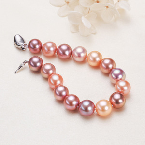 Edison Baroque <b>Freshwater</b> <b>Pearl</b> <b>Bracelet</b> Zhuji Live Selection Wholesale Jewelry Elegant <b>Bracelet</b> with Baroque Design - Product Image 3