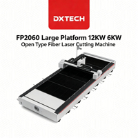 Machine de découpe laser à fibre de haute précision grand format 6000 mm x 2000 mm pour une découpe efficace des métaux