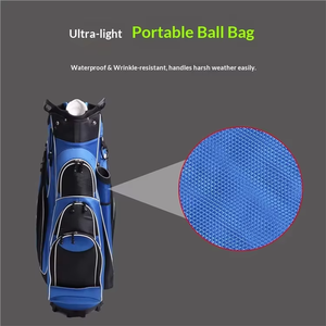 Bolsa de Golf Personalizada Dericsson, de Nailon Impermeable, Gran Capacidad, con 14 Compartimentos para Palos de Golf - Product Image 4