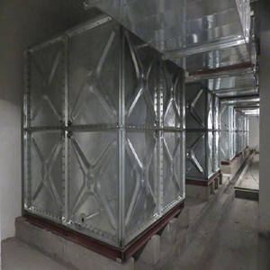 Réservoir d'eau en acier galvanisé, panneaux avec capacité de <span class=keywords><strong>10000</strong></span> l, accessoire de stockage d'eau, livraison gratuite - Product Image 3