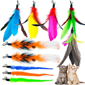 Kit de Juguetes Interactivos <span class=keywords><strong>para</strong></span> Gatos, Juego de Bolas de Sisal con Campana y Ratón <span class=keywords><strong>para</strong></span> Gatitos, <span class=keywords><strong>para</strong></span> Estimulación en Interiores - Product Image 6