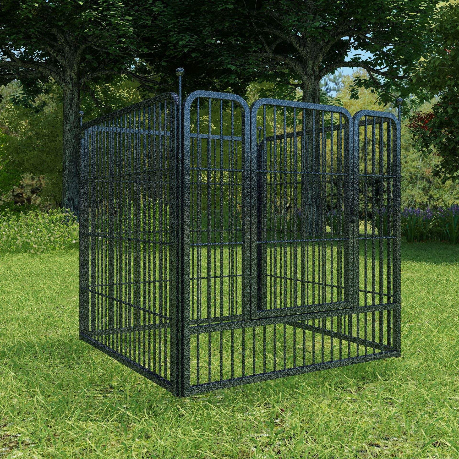 Black floating silver-width 60cmheight 70cm-4 pieces