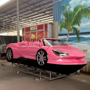 Motoscafo Water <span class=keywords><strong>Jet</strong></span> di Fabbricazione Cinese con Design Stile Auto 4.98m in Fibra di Vetro ad Alte Prestazioni per Divertimento sul Lago - Product Image 2