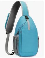 Tas Selempang Custom Pabrik untuk Santai, Ransel Kecil dengan LOGO, Tas Dada Olahraga Outdoor