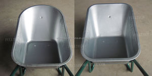 Brouette à roues modèle galvanisé <span class=keywords><strong>Altrad</strong></span> Limex Standard 85L Brouette de construction pour la construction Jardin Baignoire galvanisée - Product Image 6