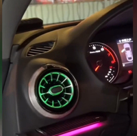 Convient pour Audi A3 2013 - 2020 Évents de lampe de sortie d'air Éclairage intérieur automatique Remplacement amovible Couleur magique Accessoires de voiture