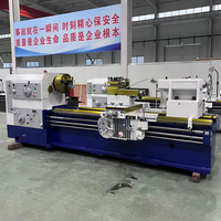 Mesin Bubut CNC Horizontal CW61100 Heavy Duty dengan Swing Besar 1000mm, 380V, Spindle Taper M6 untuk Pembubutan Logam