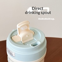 Tasse isotherme flocon de neige en acier inoxydable et alliage d'aluminium avec paille et affichage de la température pour homme, idéale pour l'extérieur