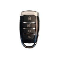 Télécommande sans fil pour porte de garage YET2143, interrupteur à code d'apprentissage, code clonable, émetteur RF, porte-clés
