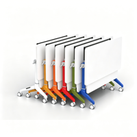 Table de réunion multifonctionnelle pliable, combinable, mobile, longue, personnalisable, bureau moderne de type nouveau, colorée