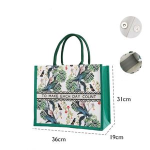 <b>Large</b> Capacity Original <b>Canvas</b> <b>Bag</b> for Women's Ins Style Korean Summer Cute Handbag Vertical Zipper Environmental <b>Bag</b> Customized - Product Image 2