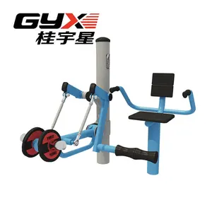 Outdoor Gym Fitness geräte Kommerzielle Kraft maschine Brust presse Rücken training Kraft maschine