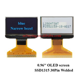 Nueva Pantalla <span class=keywords><strong>OLED</strong></span> de 0.96 Pulgadas, Pantalla LCD de 0.96 Pulgadas, Pantalla Desnuda de 128*64 128x64 SPI IIC SSD1315, Tipo Soldado de 30 Pines - Product Image 4