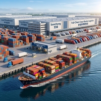 Service de fret maritime FCL Chine-États-Unis et Brésil (BR) Conteneurs 20GP/40GP/40HQ/45HQ Marchandises générales et spéciales (dangereuses) Expédition en 3 jours