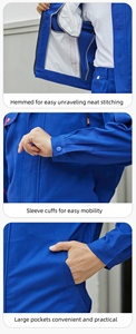 Venta al por mayor Chaquetas de trabajo de manga larga Ropa DE TRABAJO Uniformes para trabajadores industriales - Product Image 6