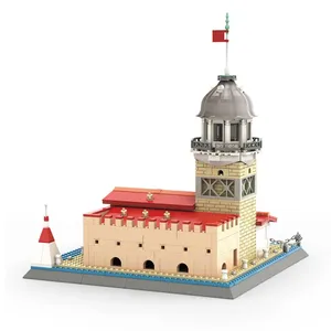 Wange 5229 tour <span class=keywords><strong>de</strong></span> jeune fille <span class=keywords><strong>Torre</strong></span> <span class=keywords><strong>De</strong></span> <span class=keywords><strong>La</strong></span> Doncella monde Architecture briques décoration jouet cadeaux pour enfants blocs <span class=keywords><strong>de</strong></span> construction ensembles - Product Image 2