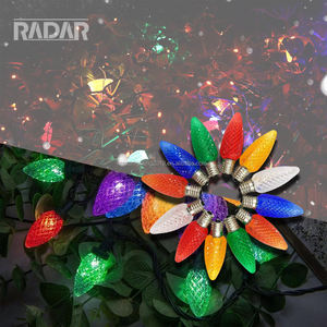 Éclairage commercial, lumières C9, bobine, douille E17, guirlande de Noël, bobine en vrac, fil SPT-1, 500 pieds, espacement de 12 pouces - Product Image 3