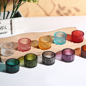 Sıcak satış 30ML sprey renkli boş isıya dayanıklı cam mum kavanoz aromaterapi kokulu mum yapımı için - Product Image 3