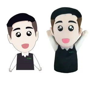 Best Selling Custom Handsome Boy Plush Hand Puppets puppets hand custom plush hand puppets