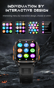 Orologio KT79 Design a schermo grande da 1.96 pollici con torcia vocale assistente antipolvere <span class=keywords><strong>e</strong></span> Smart Watch impermeabile per sport all'aria aperta - Product Image 3