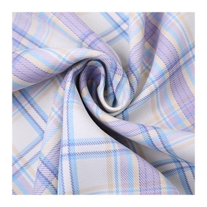 Fábrica al por mayor 100% algodón franela TELA ESCOCESA transpirable cepillado <span class=keywords><strong>Y</strong></span>/<span class=keywords><strong>D</strong></span> Check tejido hilo teñido tela para trajes vestidos niñas - Product Image 2